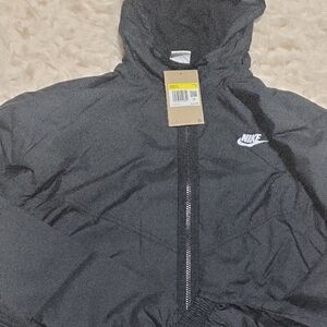 Nike Black Hooded Jacket